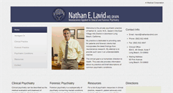 Desktop Screenshot of nathanlavidmd.com